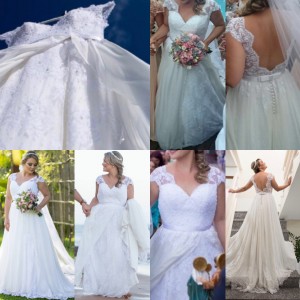 Montagem - vestido para anuncio