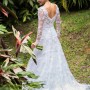 vestido costas semv véu vestido costas semv véu