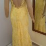 Vestido amarelo costas Vestido amarelo costas