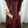 Vestido Vinho