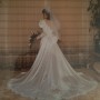 Wedding dress train