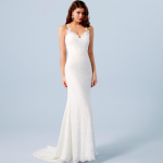 Brautkleid von vorne