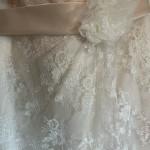 Hochzeitskleid Nahaufnahme