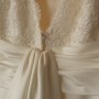 Vestido novia detalle atrás