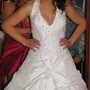 poniendo vestido