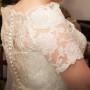 Vestido boda superior espalda