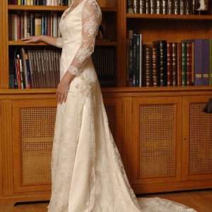 Vestido delante