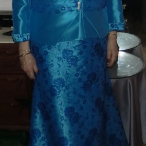 traje delantera