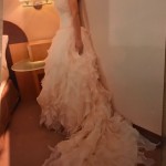 vestido cola
