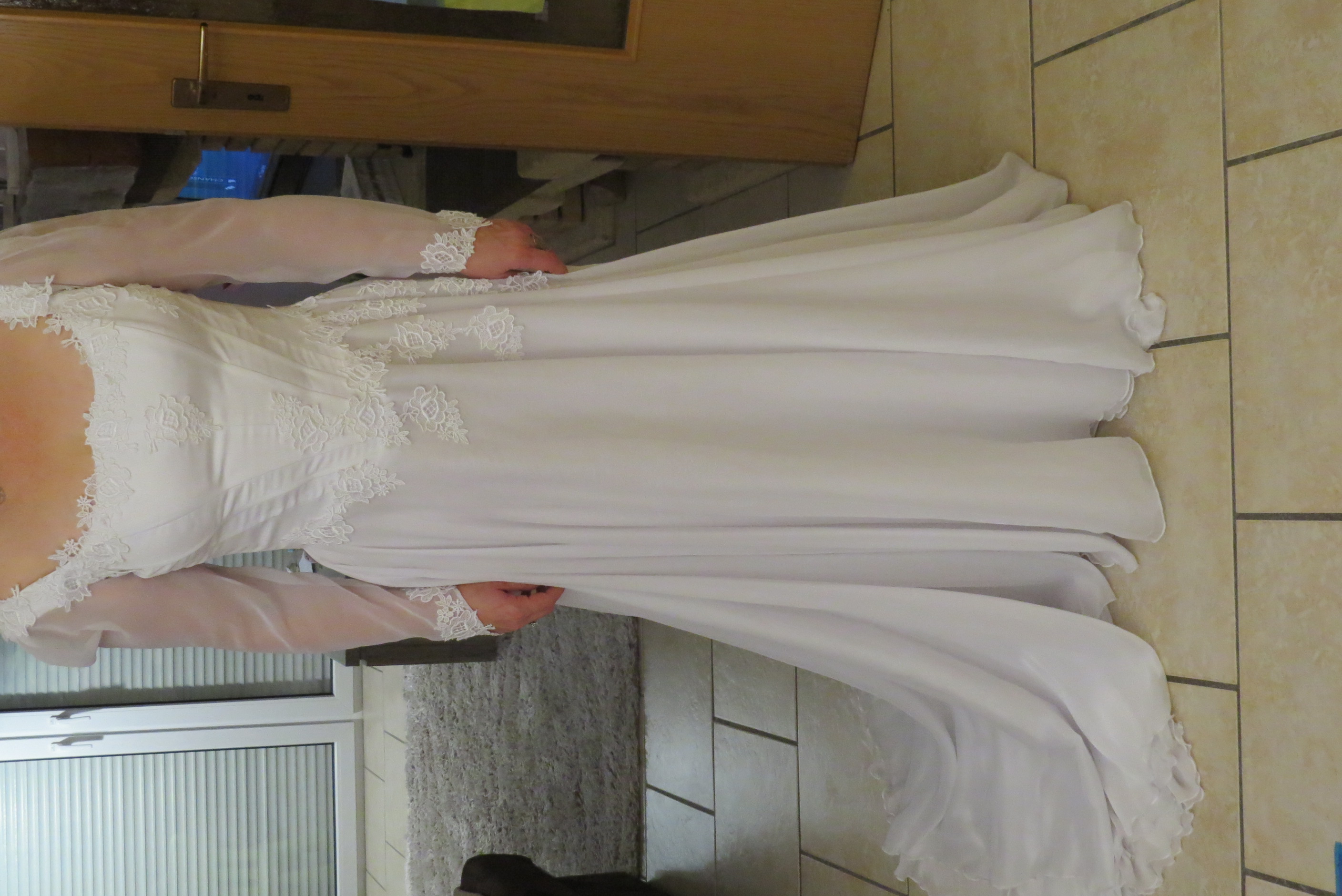 ROBE DE MARIEE STYLE EMPIRE T40 | Weddalia
