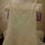 abito da sposa davanti