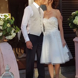 Abito da sposa indossato