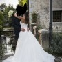 Vestito intero dietro. senza spalline