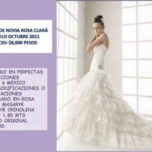 Vestido de Novia Roca Clara Vestido de Novia Roca Clara