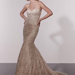 vestido novia beige vestido novia beige