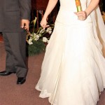 Vestido novia Rosa Clará