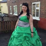 front of dress