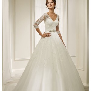 ronald-joyce-69211-holly-detailed-ball-gown-with-3-4-length-sleeves-p4263-92184_image ronald-joyce-69211-holly-detailed-ball-gown-with-3-4-length-sleeves-p4263-92184_image