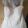 Wedding Dress bust close up Wedding Dress bust close up