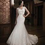 Justin Alexander Wedding Dress 8689 Front View 1